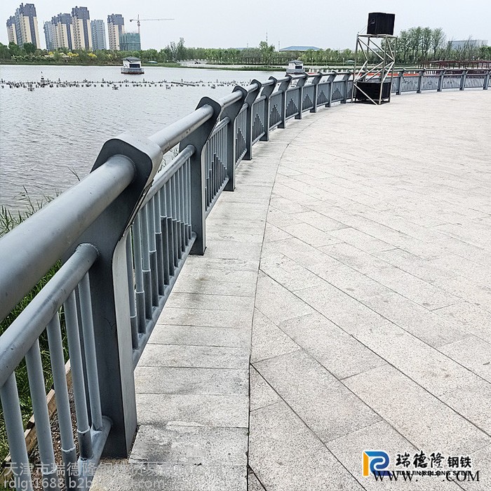 景观桥梁护栏 景观灯光栏杆 景观灯光立柱 按需定做 天津瑞德隆图3