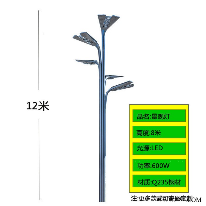 户外广场灯园林花园小区LED路灯道路照明景观灯图5