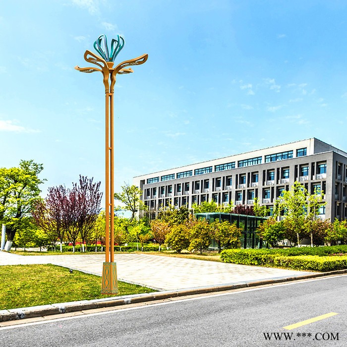 厂家货源 led10米12米玉兰灯大型户外工程定制广场市政道路景观灯图6