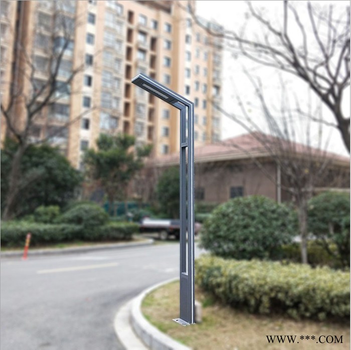 珊廷LED铝型材灯 LED照明灯具 户外庭院灯 常州庭院灯 新款两侧发光道路灯具**图3