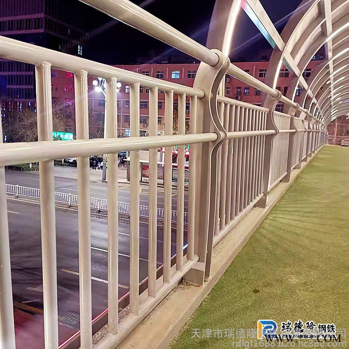 景观灯光护栏 路桥隔离栏杆 灯光立柱 美观大方 天津瑞德隆图3
