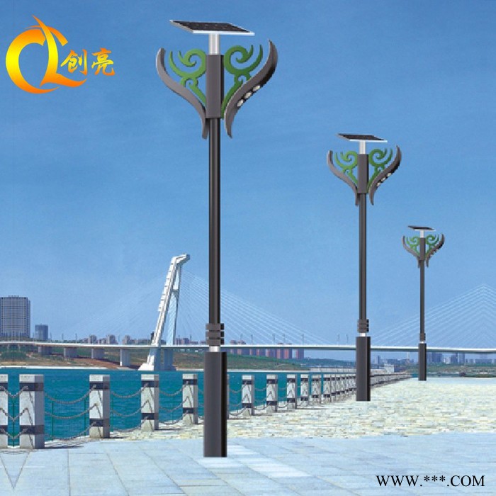 创亮户外照明CL-11502 太阳能景观灯 太阳能景观照明 专业阳能灯 太阳能庭院路灯 太阳能景观路灯 太阳能灯柱图2