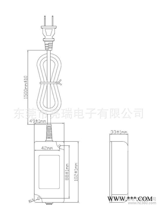 适用于浴室灯电源，12V18W过UL防水变压器图3
