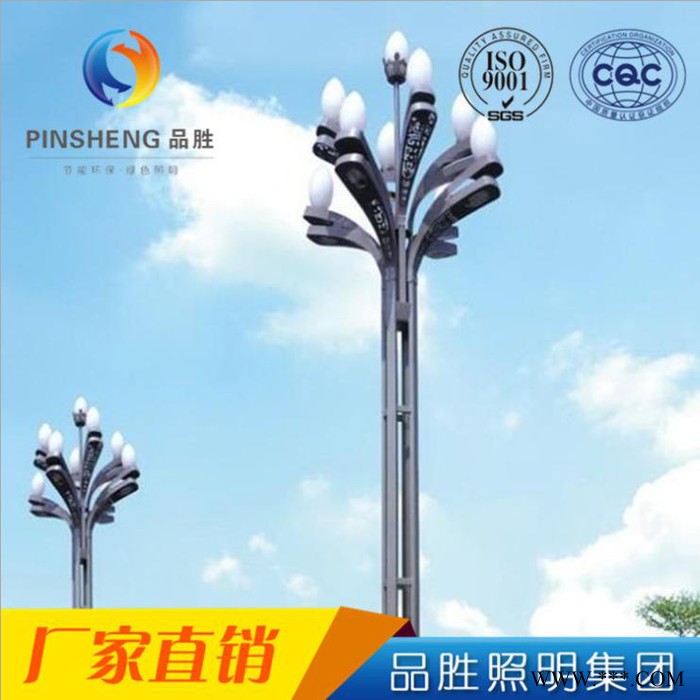 品胜路灯杆 生产厂家 led路灯 户外玉兰灯 市政道路园林景观灯定制