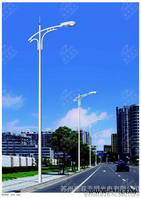 苏州高杆灯 LED路灯 道路灯具安装