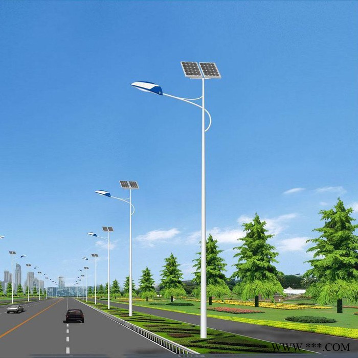 路灯厂家专业生产7米74WLED太阳能路灯道路灯灯杆图3