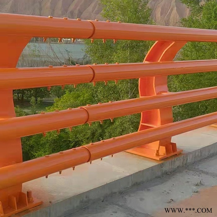 桥梁防撞护栏 道路灯光栏杆 实体厂家 供货周期短 专业安装团队 桥梁护栏图5