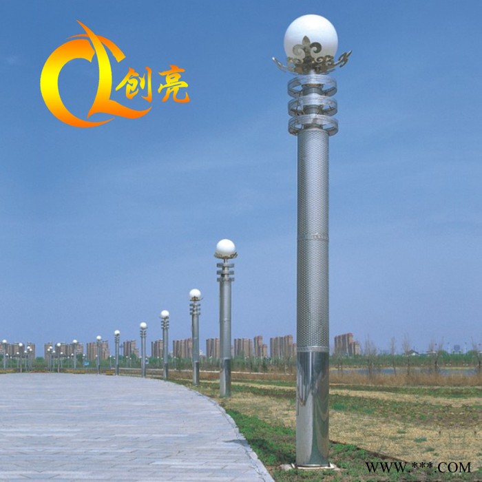 厂家定做新款户外灯柱庭院广场照明灯圆柱形景观灯质量保证图3