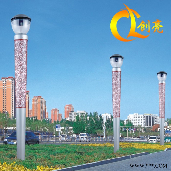 厂家定做新款户外灯柱庭院广场照明灯圆柱形景观灯质量保证图2