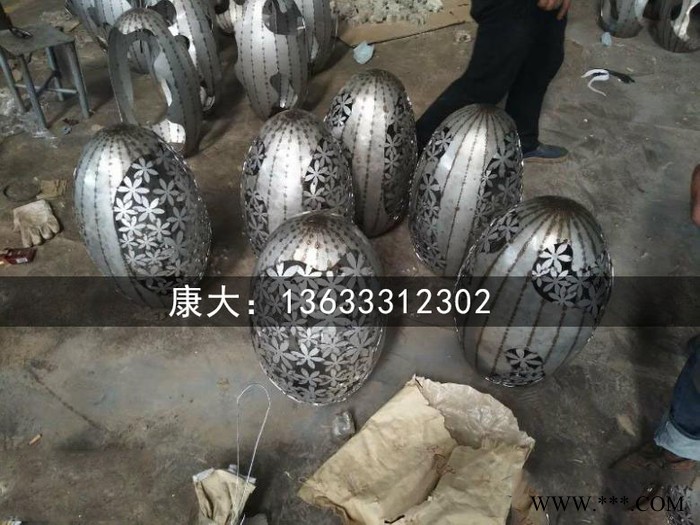 青岛康大雕塑  不锈钢装饰雕塑    园林雕塑景观灯光广场装饰摆件图2