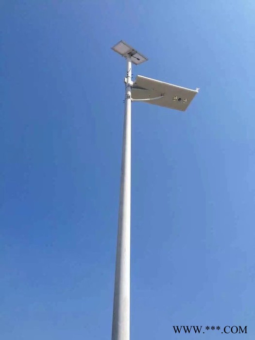 中投阳光6-8米太阳能路灯 新款LED路灯农村太阳能道路灯 户外太阳能改造图1