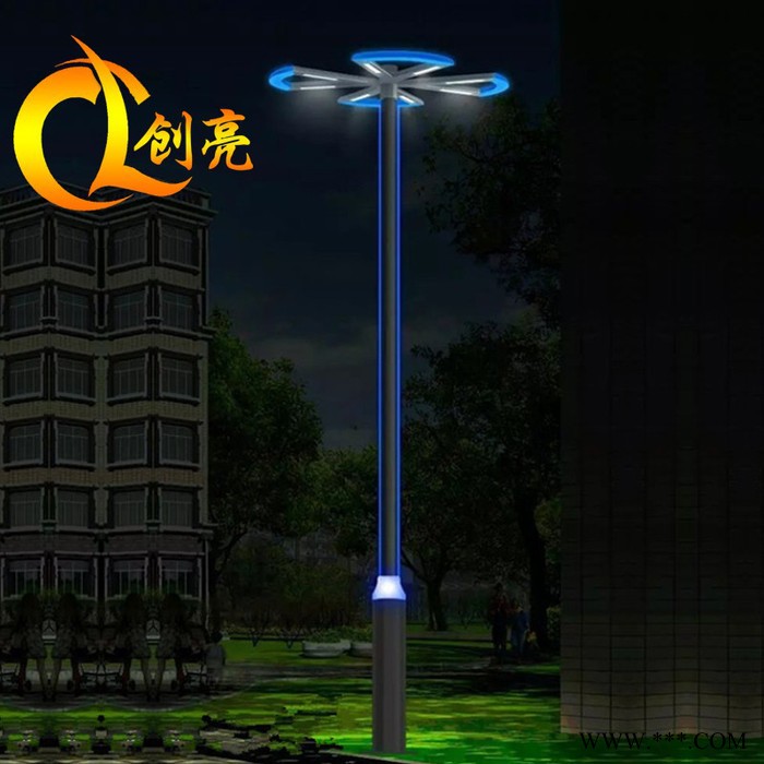 创亮户外照明CL-1533 现代LED庭院景观灯 铝型材景观灯 庭院灯 户外防水 侧面发光庭院灯 厂家生产直销图2