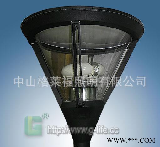 一体化太阳能路灯 花园庭院小区街道专用5/6米路灯杆 庭院道路灯图3