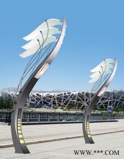 LED景观灯庭院高杆灯双头小区路灯防水图3