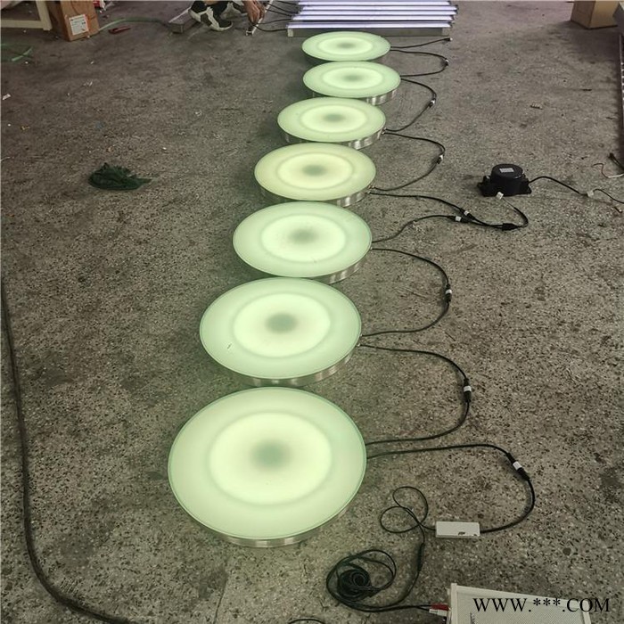 铭远LED圆型感应地砖灯500mm 欢迎选购 景观灯图3