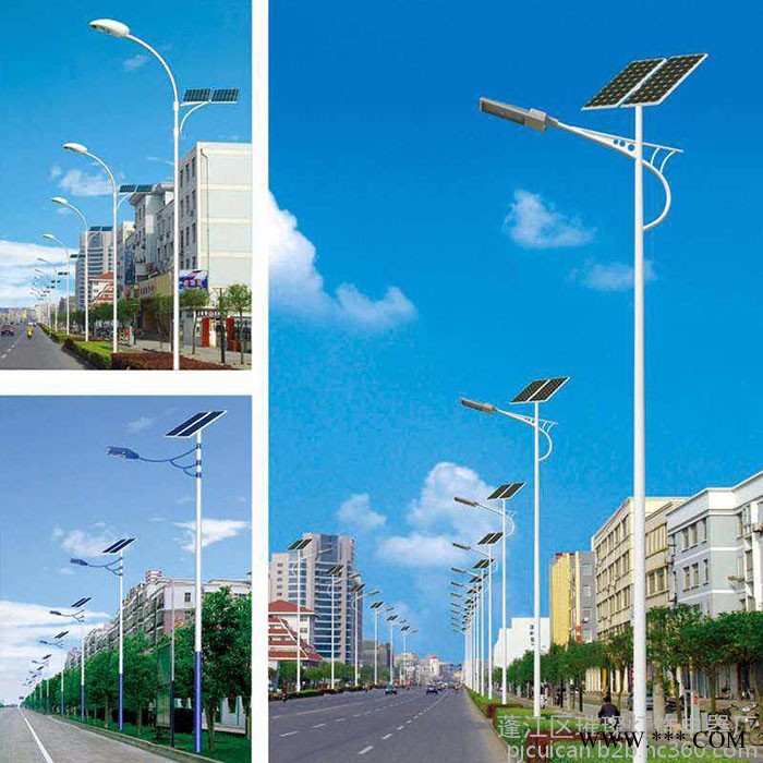 璀璨 led太阳能路灯 农村太阳能LED路灯 路灯 草坪灯 庭院灯 LED路灯 景观灯