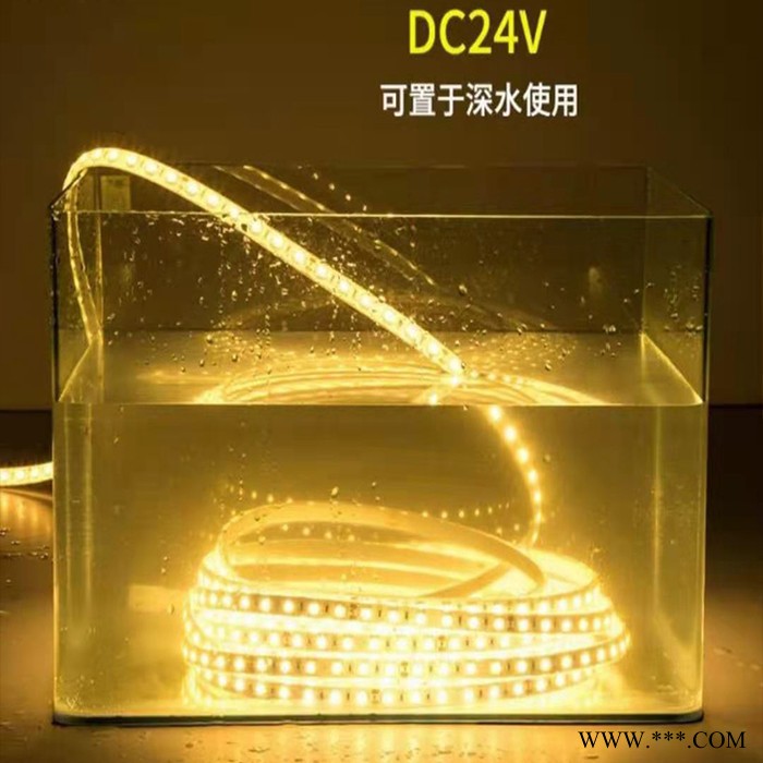 LED七彩灯带 太阳能灯带 七彩线条灯 低压灯带 360度无死角灯带 线条灯批发 幻彩灯带生产厂家 流星雨景观灯图2