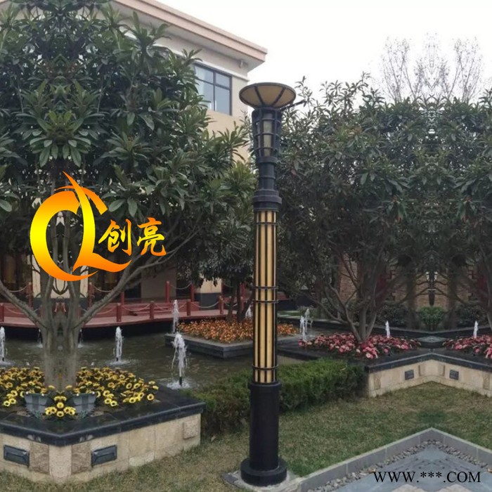 **欧式户外多头led庭院灯别墅花园景观灯户外亮化工程图1
