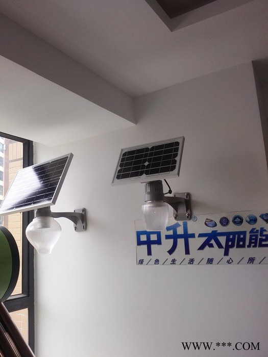 供应一体化太阳能路灯 中升照明太阳能路灯生产厂家 新农村太阳能路灯 小区太阳能道路灯 LED太阳能路灯图3