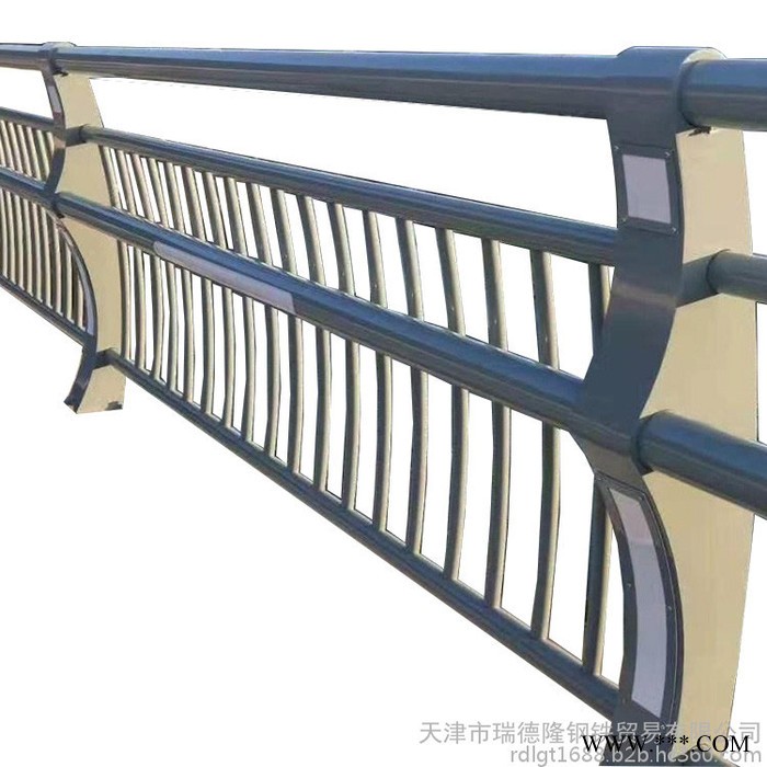 灯光景观护栏供应 景观灯光护栏 金属钢质护栏 持久防腐 天津瑞德隆图4