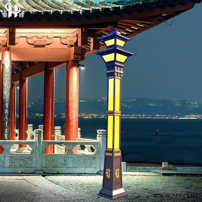 大型定制户外防水防锈公园广场庭院寺庙景观灯图3