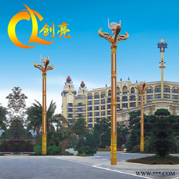 创亮户外照明CL-1269  玉兰灯定做 LED玉兰灯 景观灯 非标景观灯 户外防水 不锈钢材质 **图6