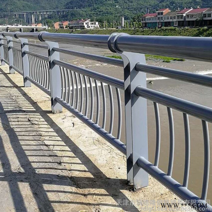 景观灯光护栏 异形管栏杆 景区小桥河道立柱 施工安装 天津瑞德隆图5