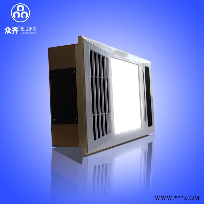 众齐集成吊顶浴室空调 多功能浴霸 卫生间取暖器 风暖PTC一件代发图1