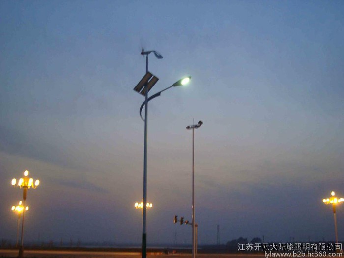 开元照明供应福建福州地区新农村建设用风光互补LED道路灯，太阳能路灯厂家力荐产品图4