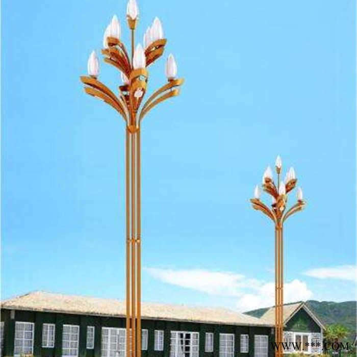 大照 玉兰灯 中华灯 莲花灯 大型景观灯 路灯 厂家定制图4