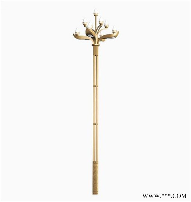 大照 玉兰灯 中华灯 莲花灯 大型景观灯 路灯 厂家定制图7