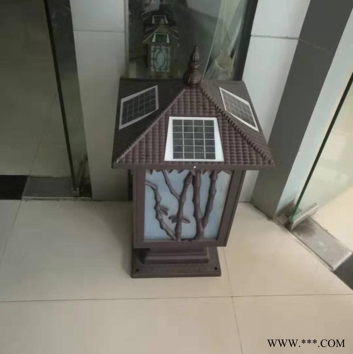 圣迈亿 柱头灯 草坪灯 不锈钢灯 壁灯 景观灯 太阳能灯  庭院灯  铜灯 太阳能灯图6
