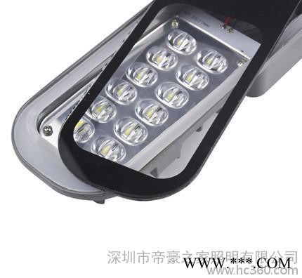 LED路灯头 小道路灯 围墙灯 庭院灯 小花园灯 12W L图2