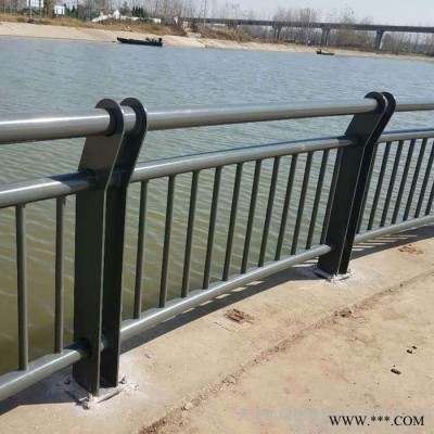 河堤栏杆 景观灯光护栏 金属护栏立柱 高硬度 天津瑞德隆