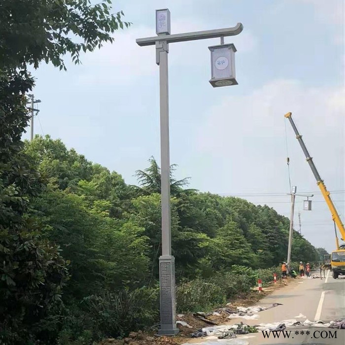 博达成001 异形灯**景观灯异形灯LED户外灯道路灯单臂仿古路灯，异形路灯杆图2