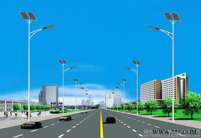 梧州太阳能路灯厂 太阳能路灯 太阳能道路灯 汉能绿源照明 节能路灯图2