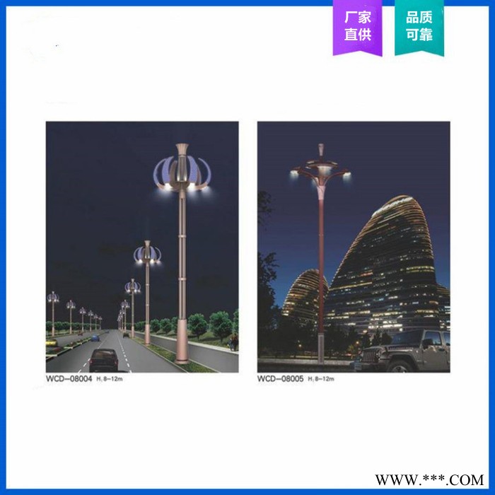 专业路灯生产厂家供应文创路灯 中华灯 玉兰灯 组合灯 道路景观灯 民族特色照明路灯 支持定制图6