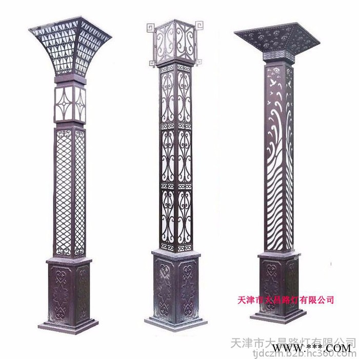 大昌DC-JGD 景观灯样式多 可来图定制 天津景观灯生产厂家 广场景观灯 方形景观灯图4