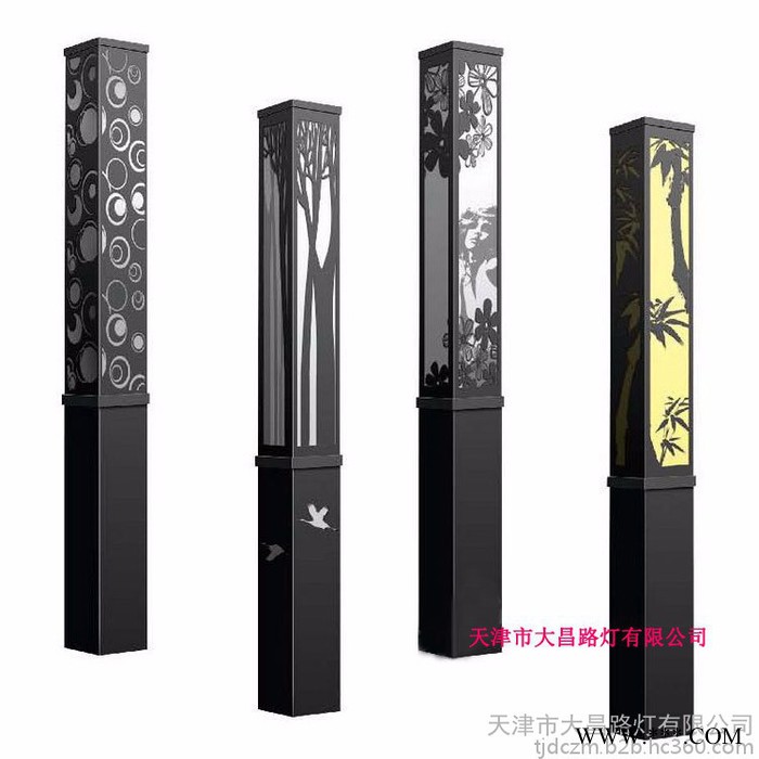 大昌DC-JGD 景观灯样式多 可来图定制 天津景观灯生产厂家 广场景观灯 方形景观灯图2