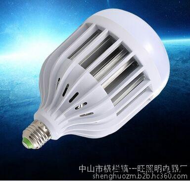 球泡灯源头工厂家用照明球泡灯36W灯泡螺口卡口电压220V大功率超亮暖白光灯泡节能灯图3