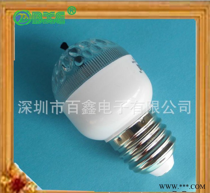 深圳节能灯公司 批发球泡节能灯  LED负离子灯  小夜灯图1