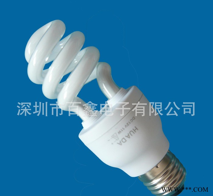 节能灯公司批发 24V直流节能灯 低压节螺旋能灯 三图2