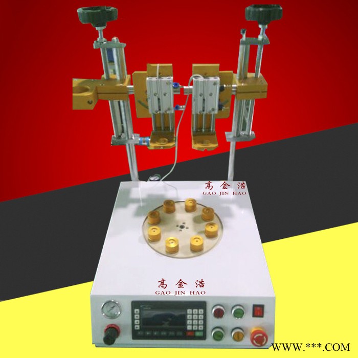 八工站圆形节能灯点胶机球泡灯自动点胶机器人灯具点胶机图3