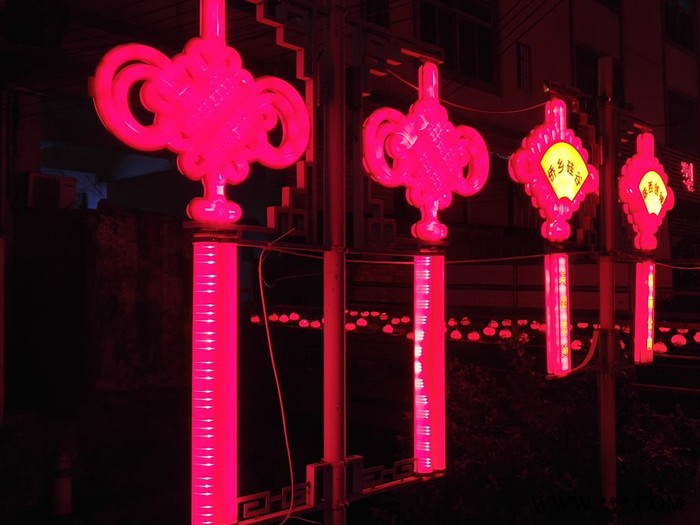 哈泰650x1200mm led中国结景观灯 led红灯笼景观灯图2