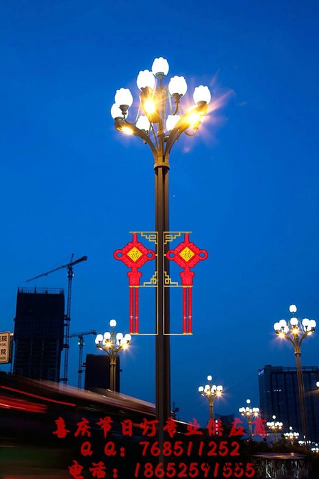 景观灯 LED景观灯 古典照明灯 供应明源照明JRD1-011-1发光福字古典型led中国结景观灯图1
