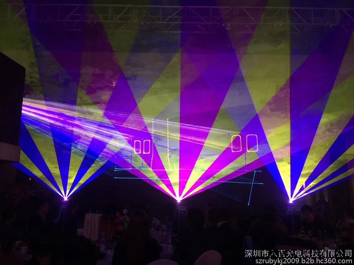 北京激光灯租赁|户外广告激光灯|水幕激光灯|景区激光灯20W图3