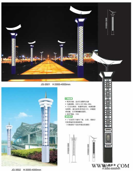 供应景观灯4-6米景观灯系列图2