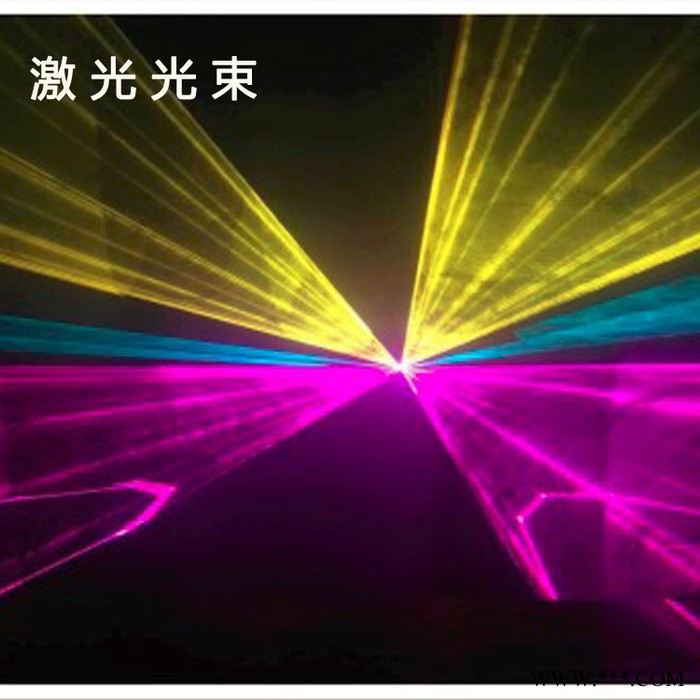 大功率8W全彩RGB激光灯 酒吧KTV夜场舞台灯光 光束动画镭射灯 8瓦彩色激光灯 水幕激光 动感灯光秀图2