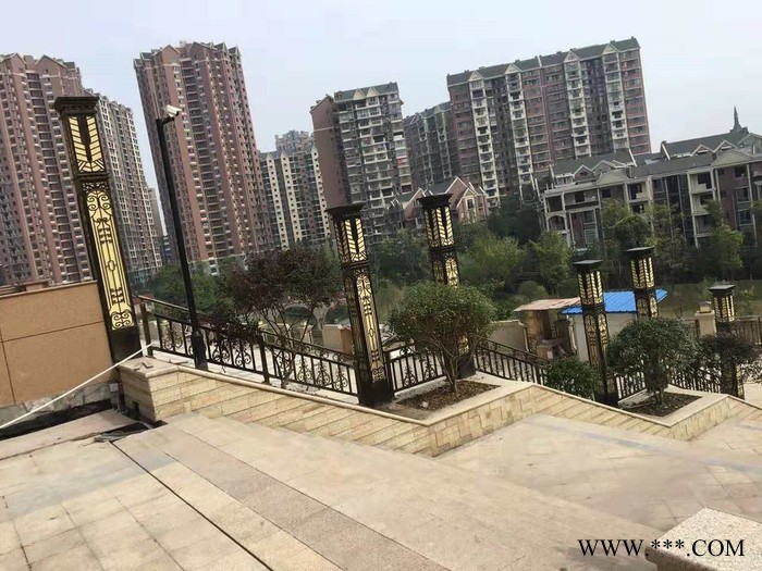 LED方形景观灯仿古四川灯杆厂家广场景区绿地路灯图5