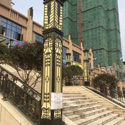 LED方形景观灯仿古四川灯杆厂家广场景区绿地路灯